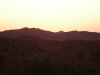 17. Coucher de soleil ur paysage lunaire - Matmata