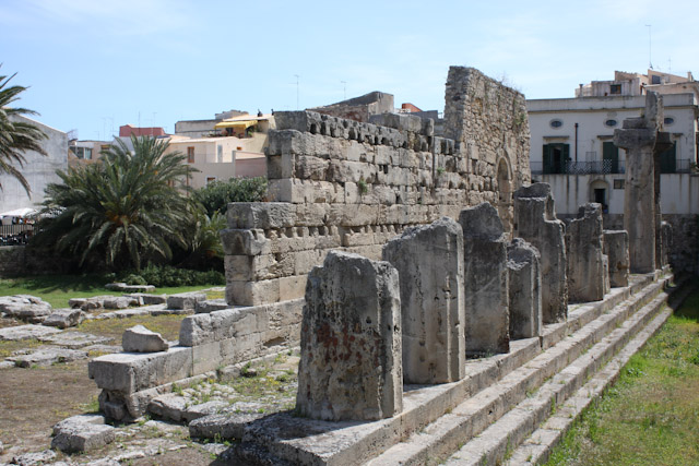 Syracuse - Ortygie - Temple d'Apollon