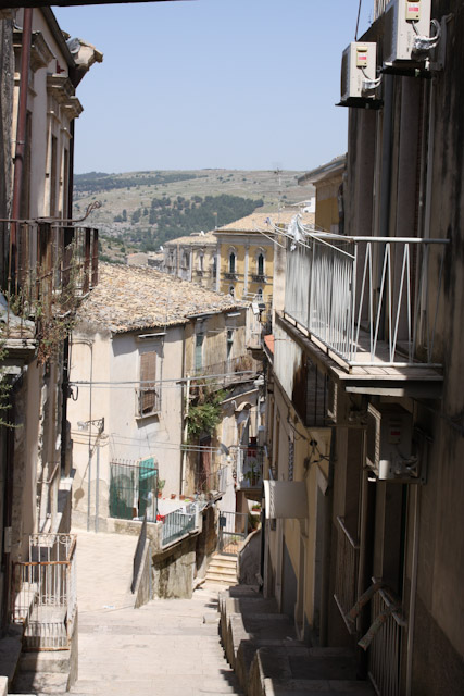 Ragusa - Ruelle escalier
