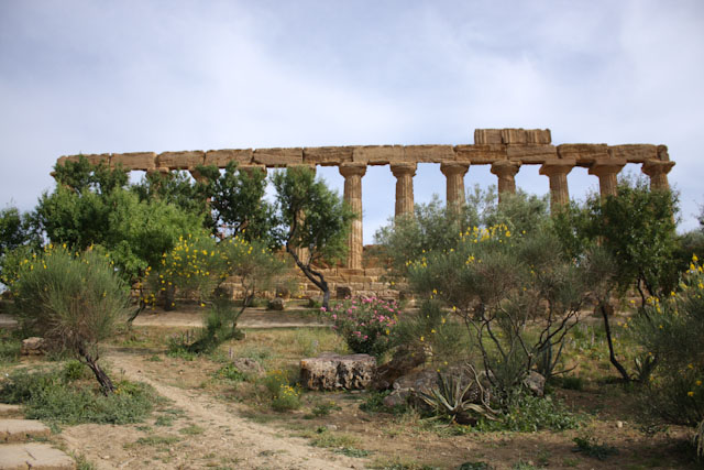 Sicile - Agrigente - Vallée des Temples - Temple de Junon