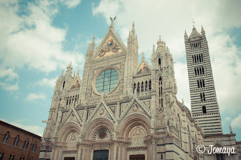 Sienne - Piazza del Duomo