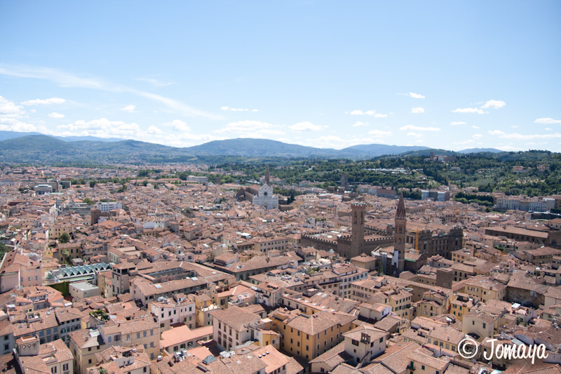 Florence - vue sur la ville depuis le Campanile
