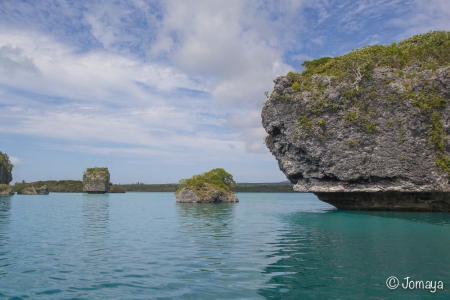 balade en pirogue - Baie d'Upi - Ile des Pins - Nouvelle Calédonie