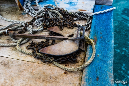 balade en pirogue - Baie d'Upi - Ile des Pins - Nouvelle Calédonie