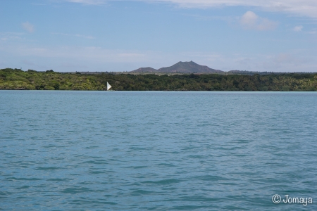 balade en pirogue - Baie d'Upi - Ile des Pins - Nouvelle Calédonie