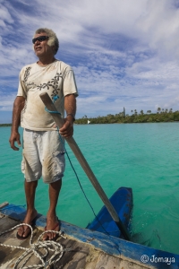 balade en pirogue - Baie d'Upi - Ile des Pins - Nouvelle Calédonie