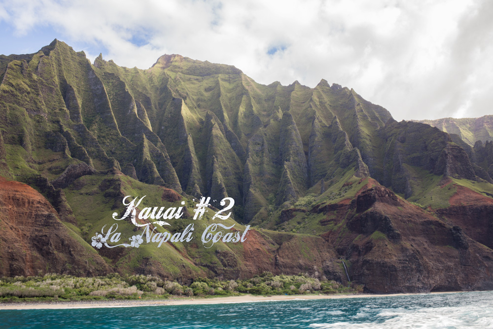 ﻿Kauai #2 : Croisière en Catamaran sur la Napali Coast