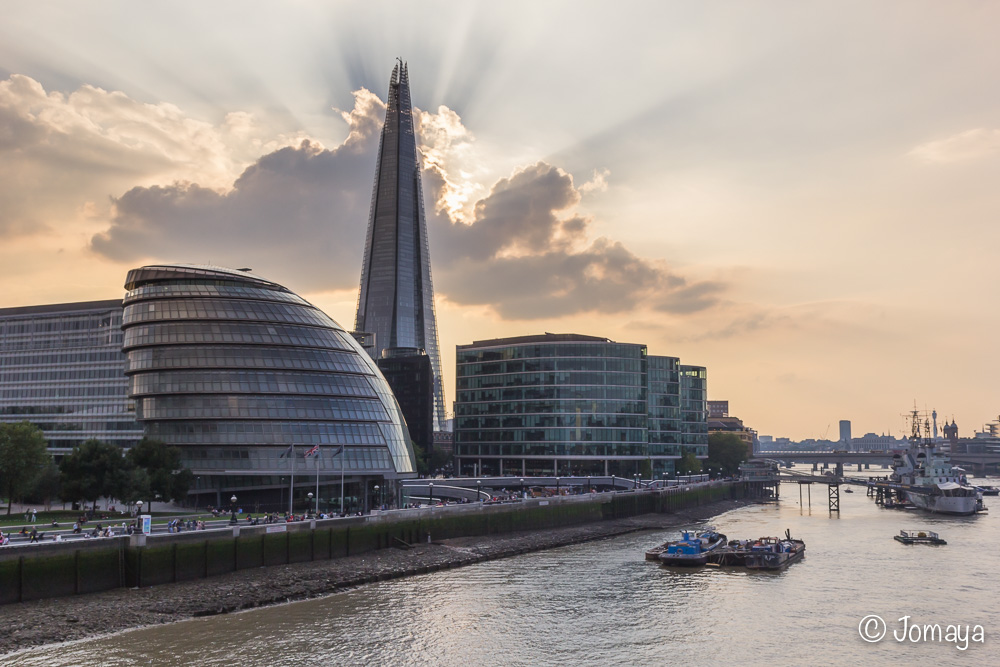 Le long de la South Bank